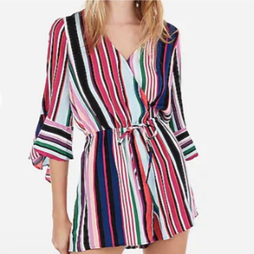 NWT Express Bell Sleeve Romper